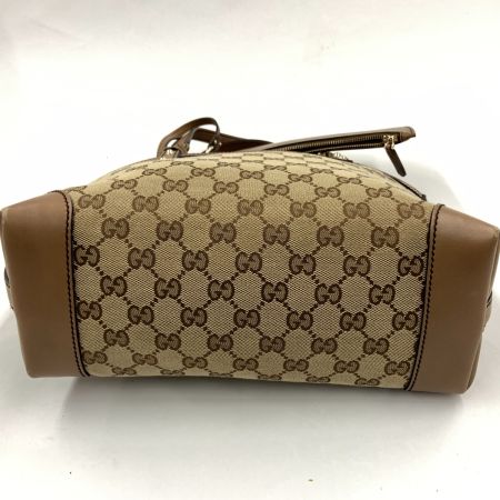 GUCCI グッチ GGキャンバス トートバッグ ハンドバッグ 269878 カーキ