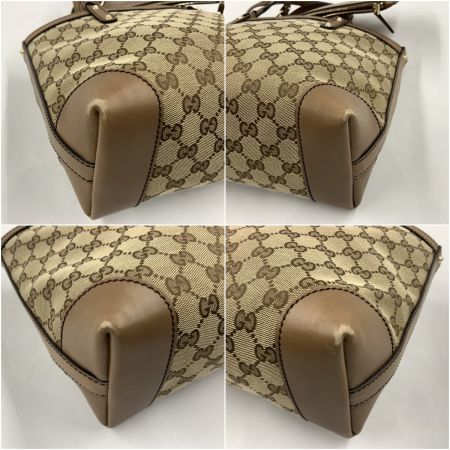 GUCCI グッチ GGキャンバス トートバッグ ハンドバッグ 269878 カーキ