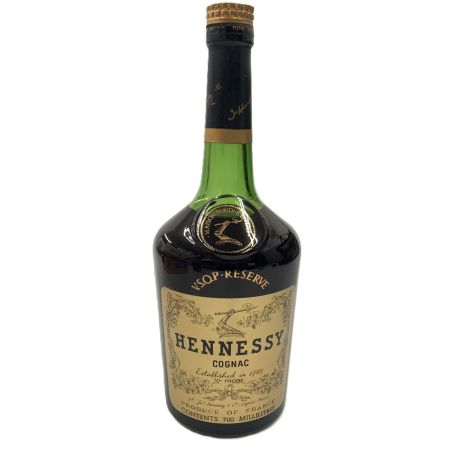 Hennessy ヘネシー VSOP RESERVE リザーブ コニャック ブランデー 700ml  35度 未開栓 未開栓