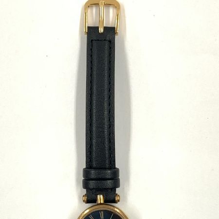 GUCCI グッチ レディース クォーツ ヴィンテージ 腕時計 ブラック x ゴールド 現状渡し