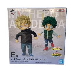 BANDAI バンダイ 一番くじ 僕のヒーローアカデミア -更に向こうへ- E賞 いずく＆かつき MASTERLISE 未開封品 Nランク