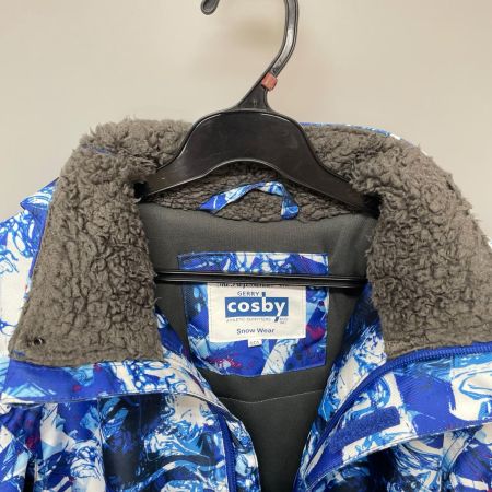 cosby コスビー キッズ スキーウェア 上下セット 150cm CSB-3215 ブルー×ブラック