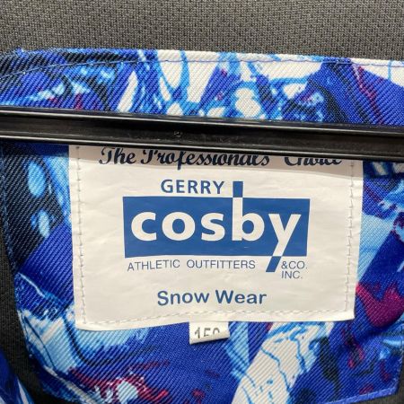 cosby コスビー キッズ スキーウェア 上下セット 150cm CSB-3215 ブルー×ブラック