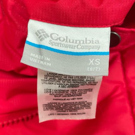 Columbia コロンビア キッズ スキーウェア ダブルフレークセット リバーシブル SIZE XS SY1093 レッド×ネイビー