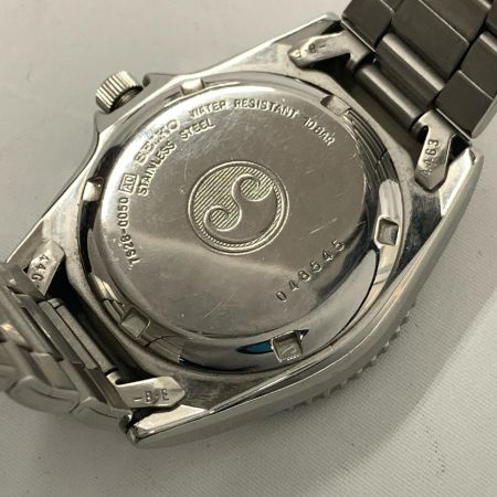 SEIKO セイコー 7S26-0050  自動巻き デイデイト ダイバー 腕時計 SKX0237 シルバー x ブラック 日差+70前後 ジャンク品 現状渡し