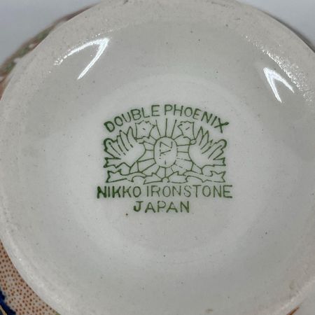 NIKKO カップ＆ソーサー ダブルフェニックス 錦山水 ウィローパターン 