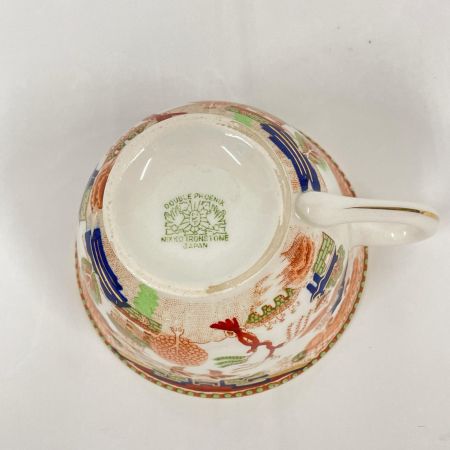 NIKKO カップ＆ソーサー ダブルフェニックス 錦山水 ウィローパターン 
