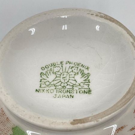 NIKKO カップ＆ソーサー ダブルフェニックス 錦山水 ウィローパターン 