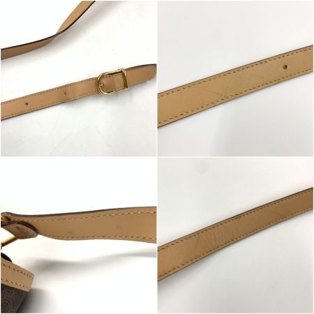 CELINE セリーヌ ヴィンテージ マカダム ショルダーバッグ M13 ブラウン