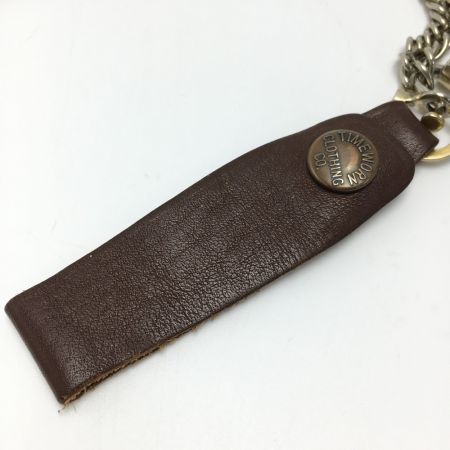  At Last&Co アットラスト 長財布 レザー ウォレット チェーン付 ブラウン