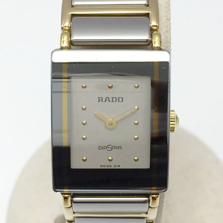  RADO ラドー ダイヤスター 153.0383.3 シルバー クォーツ レディース 腕時計 DIASTAR
