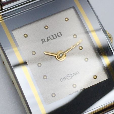 RADO ラドー ダイヤスター 153.0383.3 シルバー クォーツ レディース 腕時計 DIASTAR