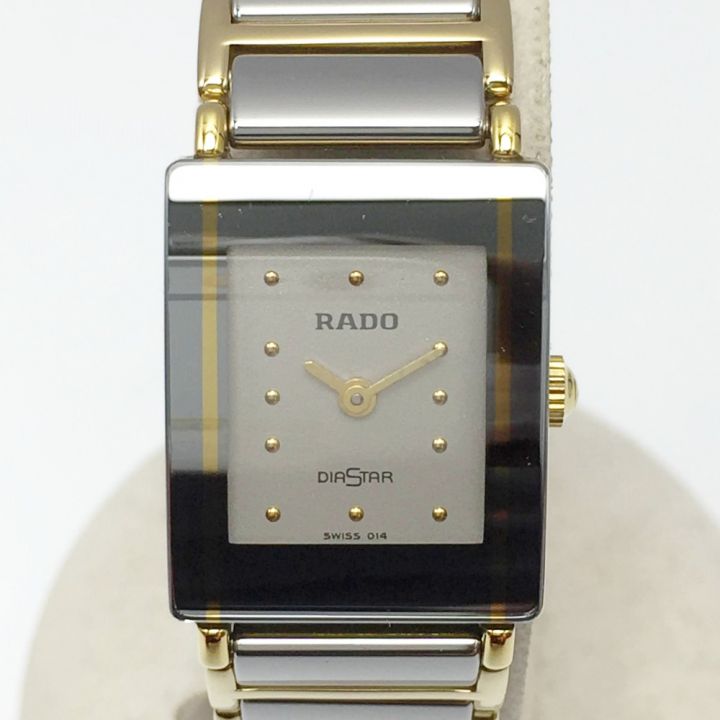 RADO ラドー ダイヤスター 153.0383.3 シルバー クォーツ レディース 腕時計 DIASTAR｜中古｜なんでもリサイクルビッグバン