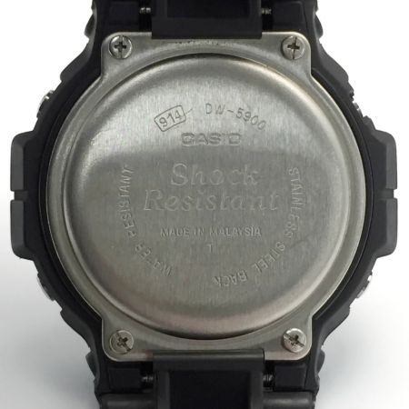  CASIO カシオ G-SHOCK 三つ目モデル DW-5900C-9V ブラック クォーツ メンズ 腕時計