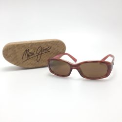 ☆☆ Maui Jim Punchbowl サングラス MJ219-12 ブラウン/ベッコウ ケース有 Bランク