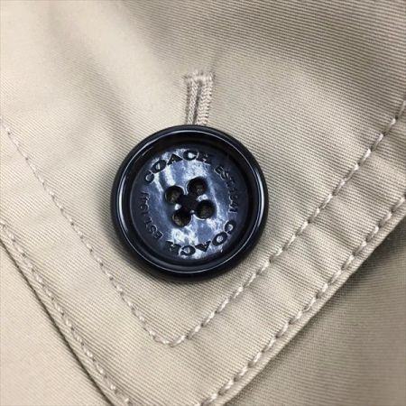  COACH コーチ トレンチコート XSサイズ RN132154 ベージュ レディース ショート丈