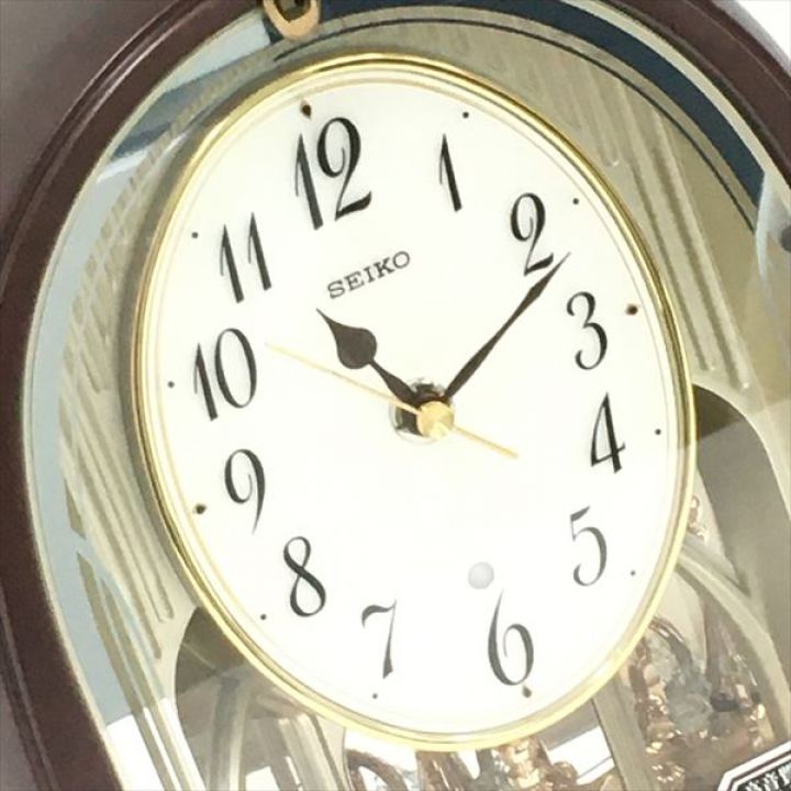 SEIKO セイコー 《 電波メロディ置時計 》BY239B - 中古小物