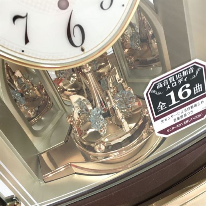 SEIKO セイコー 《 電波メロディ置時計 》BY239B - 中古小物