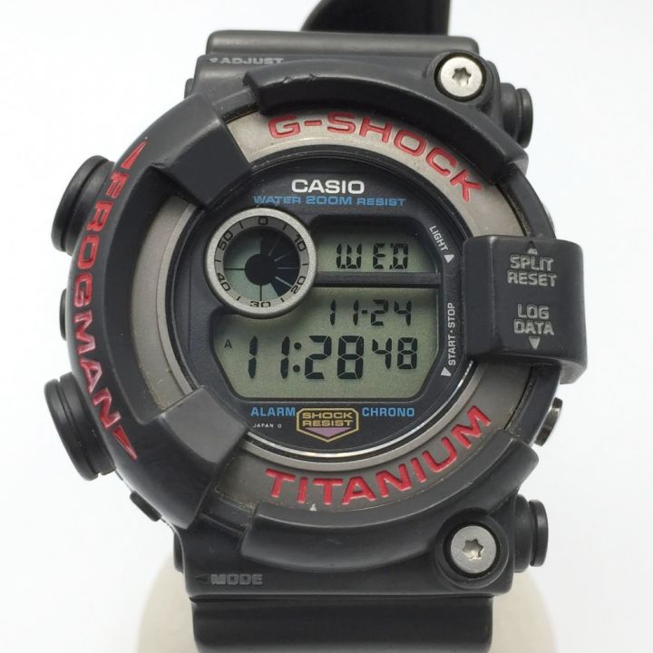 CASIO カシオ G-SHOCK フロッグマン DW-8200-1A ブラック クォーツ メンズ 腕時計 FROGMAN ｜中古｜なんでもリサイクルビッグバン