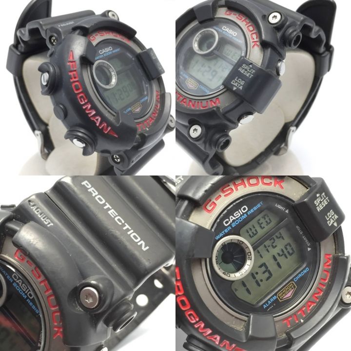 CASIO カシオ G-SHOCK フロッグマン DW-8200-1A ブラック クォーツ メンズ 腕時計 FROGMAN ｜中古｜なんでもリサイクルビッグバン