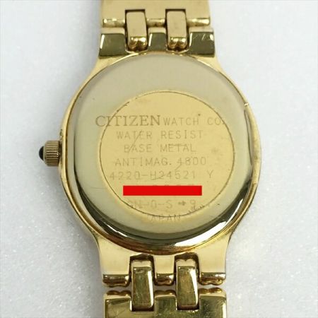  CITIZEN シチズン エクシード 4220-H24521 シェル クォーツ レディース 腕時計