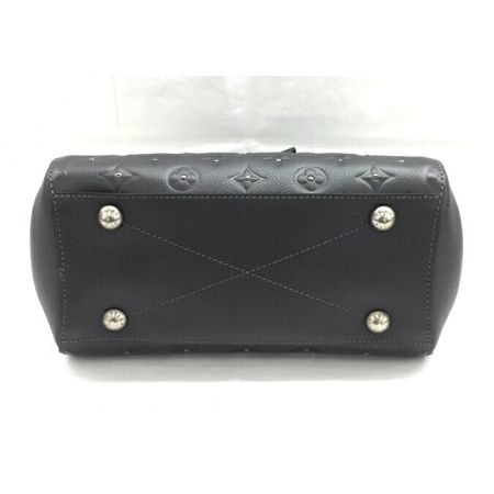  LOUIS VUITTON ルイヴィトン モノグラム アンプラント スタッズ モンテーニュBB M50665 ブラック