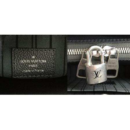  LOUIS VUITTON ルイヴィトン モノグラム アンプラント スタッズ モンテーニュBB M50665 ブラック
