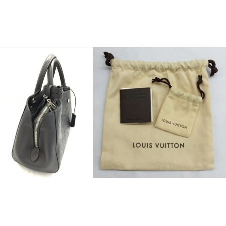  LOUIS VUITTON ルイヴィトン モノグラム アンプラント スタッズ モンテーニュBB M50665 ブラック