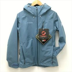 ☆☆ MAMMUT マムート マウンテンパーカー 1010-26190 サイズM タグ付き レディース 1010-26190 スカイブルー Aランク