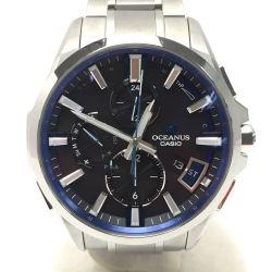 ☆☆ CASIO カシオ オシアナス Bluetooth搭載 OCW-G2000-1AJF ブラック GPS電波ソーラー メンズ 腕時計 OCEANUS Bランク