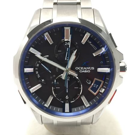  CASIO カシオ オシアナス Bluetooth搭載 OCW-G2000-1AJF ブラック GPS電波ソーラー メンズ 腕時計 OCEANUS