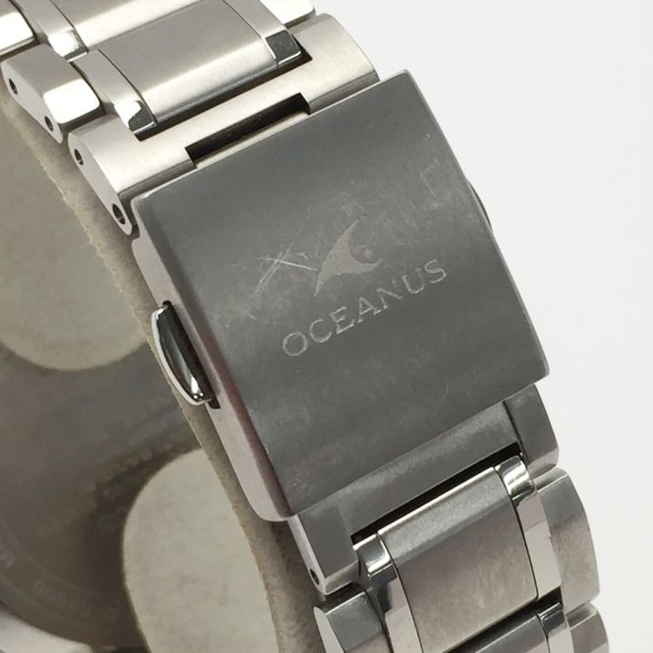 CASIO カシオ オシアナス Bluetooth搭載 OCW-G2000-1AJF ブラック GPS電波ソーラー メンズ 腕時計 OCEANUS ｜中古｜なんでもリサイクルビッグバン