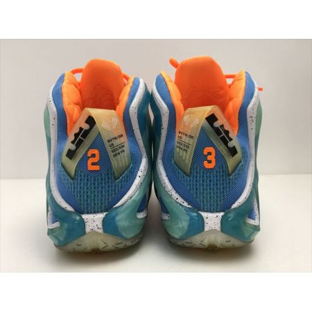  NIKE ナイキ レブロン 12《 エリート エレベートコレクション 》26.5cm  724559-488 スカイブルー×オレンジ
