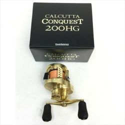 ☆☆ SHIMANO シマノ 15 カルカッタ コンクエスト 200HG ベイトリール 箱付 03439 Aランク