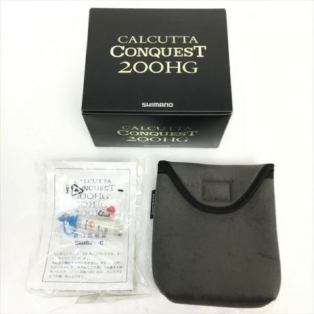  SHIMANO シマノ 15 カルカッタ コンクエスト 200HG ベイトリール 箱付 03439