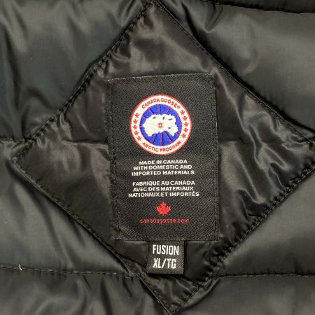  CANADA GOOSE カナダグース ダウンジャケット キャンプフーディー 5061LA ブラック サイズ XL レディース