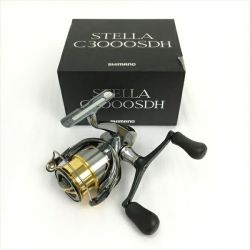 ☆☆ SHIMANO シマノ 14 ステラ C3000 SDH スピニングリール 箱付 03245 Bランク