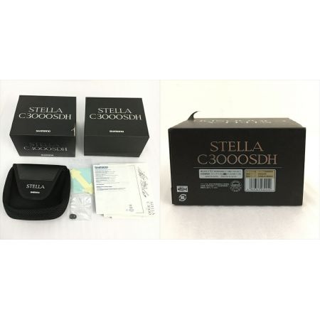  SHIMANO シマノ 14 ステラ C3000 SDH スピニングリール 箱付 03245