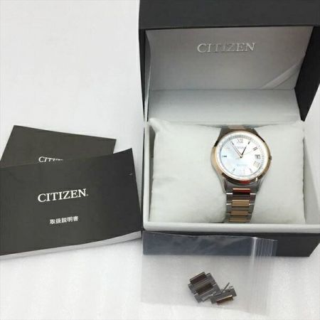  CITIZEN シチズン エクシード 限定700本 CB1114-61W ホワイトシェル 電波ソーラー メンズ 腕時計 箱・取説有