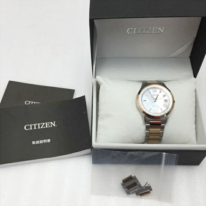 新品未使用】CITIZEN エコドライブ 箱あり いがらっぽい