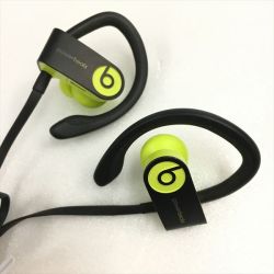 ☆☆ beats 《 ワイヤレスイヤホン PowerBeats3 Bluetooth 》ショックイエロー / MNN02PA/A Bランク
