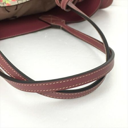  GUCCI グッチ GGブルームス リバーシブルトートバッグ 372618 アンティークローズxマルチカラー 布袋有