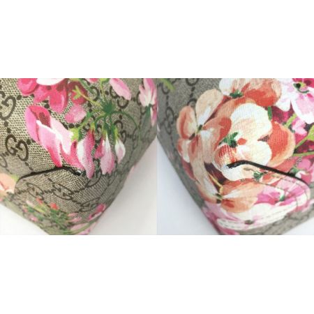  GUCCI グッチ GGブルームス リバーシブルトートバッグ 372618 アンティークローズxマルチカラー 布袋有