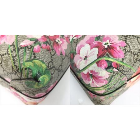  GUCCI グッチ GGブルームス リバーシブルトートバッグ 372618 アンティークローズxマルチカラー 布袋有