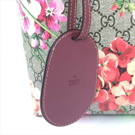  GUCCI グッチ GGブルームス リバーシブルトートバッグ 372618 アンティークローズxマルチカラー 布袋有