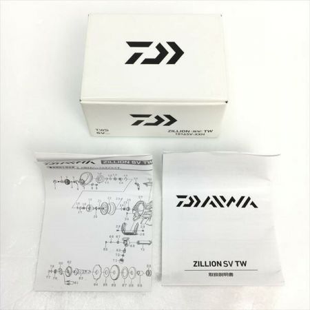  DAIWA ダイワ ZILLION ジリオン SV TW 1016V-XXH ベイトリール 箱付 00613448