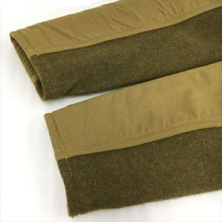  HELLERS CAFE ウエアハウス HELLER'S CAFE ヘラーズカフェ クルーザージャケット メンズ サイズ36 ベージュ×カーキ