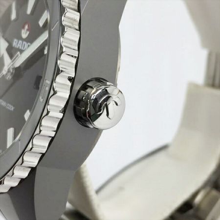  RADO ラドー ハイパークローム キャプテンクック R32500153 ブラック 自動巻き メンズ 腕時計 箱有