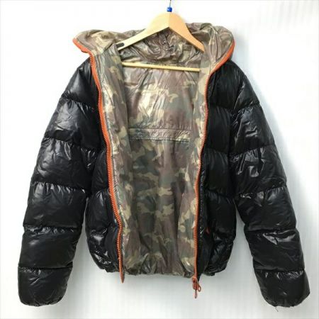  DUVETICA デュベティカ ダウン ジャケット メンズ リバーシブル 01494742 ブラック x カモフラ