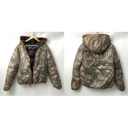  DUVETICA デュベティカ ダウン ジャケット メンズ リバーシブル 01494742 ブラック x カモフラ